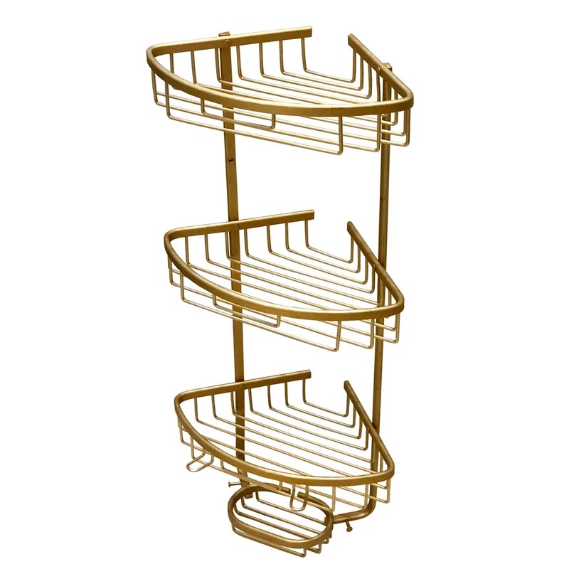 کنج حمام سیمی سه طبقه تمام آلومینیومی